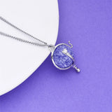 W.i.t.c.h. Heart of Kandrakar Pendant Purple Necklace Cosplay Jewelry