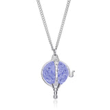 W.i.t.c.h. Heart of Kandrakar Pendant Purple Necklace Cosplay Jewelry