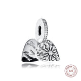 Winter Dangle Charms 925 Sterling Silver Beads for Jewelry Making