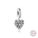 Winter Dangle Charms 925 Sterling Silver Beads for Jewelry Making