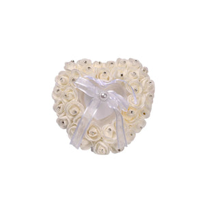 Heart-shape Ring Pillow Small Rings Box Multifunctional Holder Container Wedding