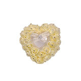 Heart-shape Ring Pillow Small Rings Box Multifunctional Holder Container Wedding