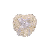 Heart-shape Ring Pillow Small Rings Box Romantic Holder