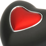 LED Light Wedding Ring Box Heart Shape for Rings Necklace