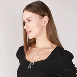 Heart Shaped Necklace for Women Choker Neck Jewelry Gift