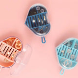 Heart-shaped Travel Earring Box Jewelry Display Packaging
