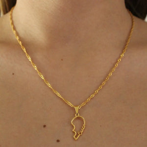 Hearts Name Couples Necklace,Personalized Jewelry,Custom Name Necklace