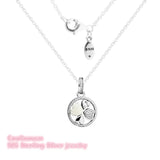 Hearts of Love 925 Sterling Silver Pendant Choker for Women