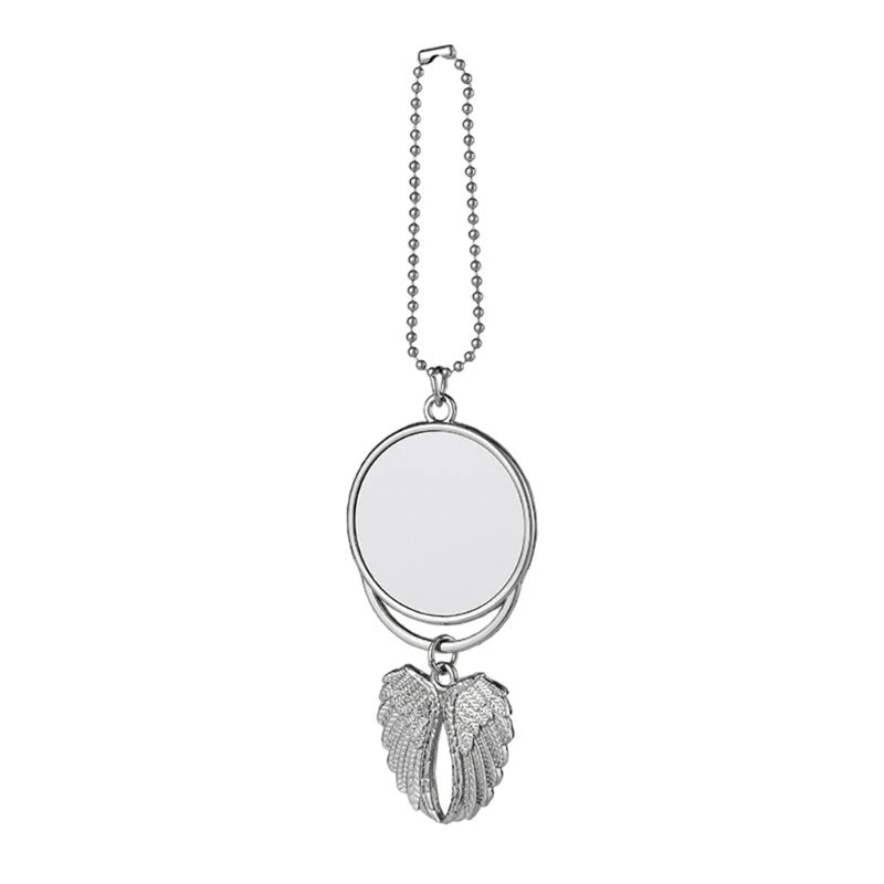Heat Sublimation Car Keychain Angel Wing Blank