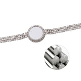 DIY Sublimation Blank Rhinestones Bracelet for Dropship