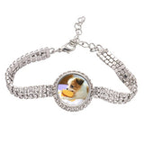 DIY Sublimation Blank Rhinestones Bracelet for Dropship