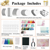 Earring Pendant Sublimation Spray Heat Transfer Kit for DIY Craft