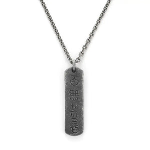 No Taboo Couples Lucky Pendant Necklace Retro Style