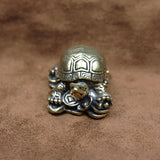 Solid Copper Antique Turtle Small Home Decor Ornaments