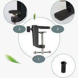 Metal Clamp for Microphone Stand Holder