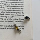 Vintage Asymmetry Chain Earrings 925 Silver Sterling