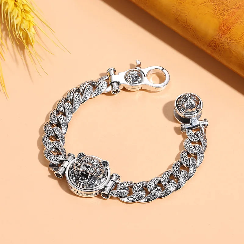 Year of The Tiger Bracelet Men's National Style Old Original Minority