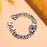 Year of The Tiger Bracelet Men's National Style Old Original Minority
