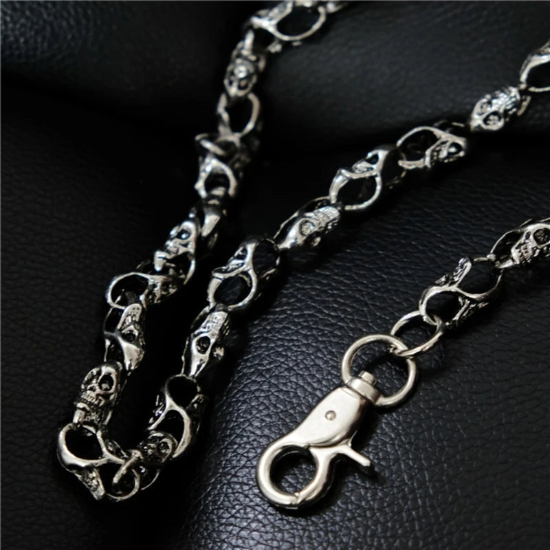 Skull Wallet Chain Ethnic Biker Punk Jean Chain Rock Jewelry