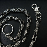 Skull Wallet Chain Ethnic Biker Punk Jean Chain Trouser Chain For Bike