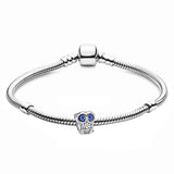 Hebeier Cartoon Owl S925 Sterling Silver Charm Pendant