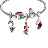 Hebeier Christmas S925 Silver Charm Beads for Jewelry
