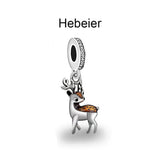 Hebeier Enamel Lucky S926 Sterling Silver Charm Pendant Beads