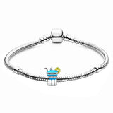 Hebeier Vanilla Lemon Cup S925 Sterling Silver Charm Pendant Beads