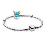 Hebeier Vanilla Lemon Cup S925 Sterling Silver Charm Pendant Beads