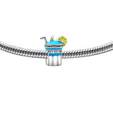 Hebeier Vanilla Lemon Cup S925 Sterling Silver Charm Pendant Beads