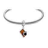 Hebeier Vintage Camera Charm Pendant Beads for Jewelry