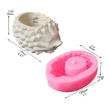 Hedgehog Flowerpot Candle Mold European Candle Material Mold