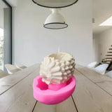 Hedgehog Flowerpot Silicone Mold for DIY Craft