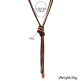 Heeda Kpop Big Name Long Layers Alloy Necklace