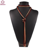 Heeda Kpop Big Name Long Layers Alloy Necklace