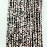 Heishi Undyed Argentina Rhodochrosite Gemstone Beads for Jewelry Making