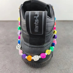 Heisi Bead Shoelace Customizable Shoe Charm Chain for Laces