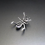 925 Sterling Silver Ant Pendant for Necklace DIY Necklace Accessories