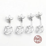 Zircon Charms Navel Piercing S925 Silver Belly Button Rings Sexy Women