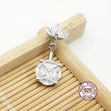Zircon Charms Navel Piercing S925 Silver Belly Button Rings Sexy Women