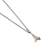 925 Silver Whale Pendant Necklace Ocean Animal Chain Necklace Women Jewelry
