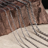 925 Sterling Silver Necklace Chain for Pendant Unisex Jewelry