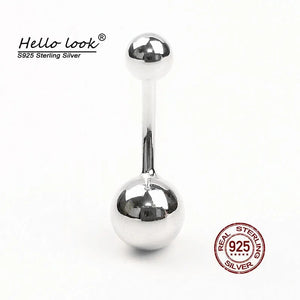 925 Silver Belly Piercing Sexy Body Jewelry Silver Ball