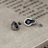 925 Sterling Silver Clown Studs Earrings Gothic Halloween Party