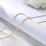 925 Silver Gypsophila Choker Necklace Anniversary Gift