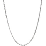 925 Silver Gypsophila Choker Necklace Anniversary Gift