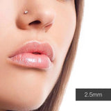 925 Silver Nose Ring Zircon Nose Nail Body Piercing 18K Plating