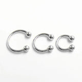 925 Sterling Silver Nose Ring Body Jewelry Nipple Ring Men Women