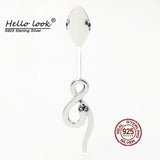 Snake Belly Navel Piercing 925 Sterling Silver Sexy Body Jewelry
