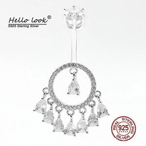 Dream Catcher Belly Button Ring 925 Sterling Silver Navel Piercing